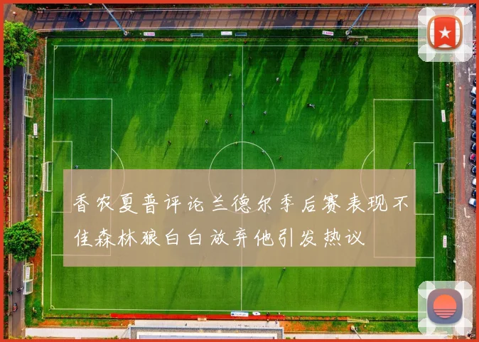 香农夏普评论兰德尔季后赛表现不佳森林狼白白放弃他引发热议